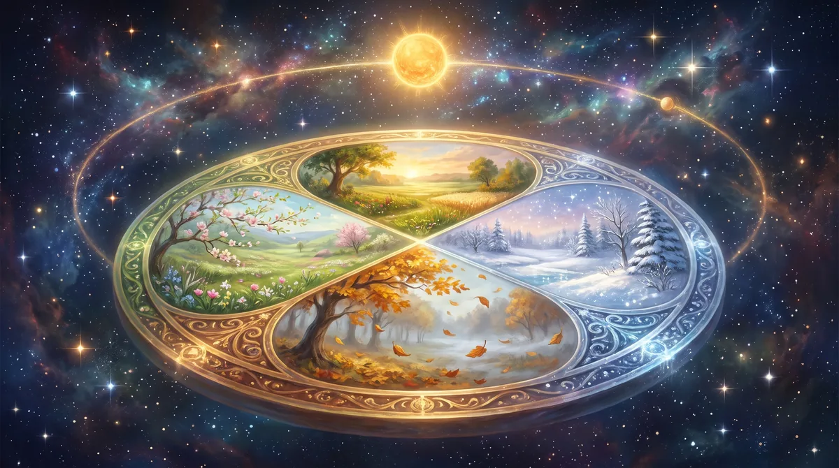 Sternenhimmel mit Tierkreis als Sinnbild für das Jahreshoroskop